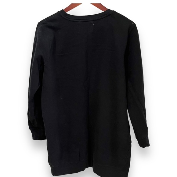 Calvin klein black long sleeve crew neck sweatshirt size XL - Picture 2 of 9